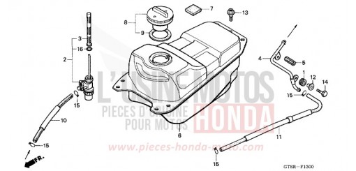 RESERVOIR A CARBURANT PK50MR de 1994